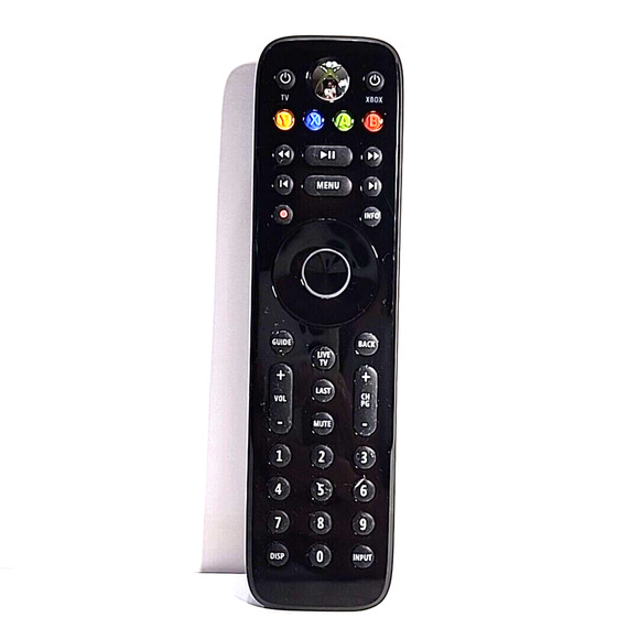 Microsoft Xbox 360 Genuine Black Remote Control | TV DVD Media Official -Tested - Picture 8 of 8